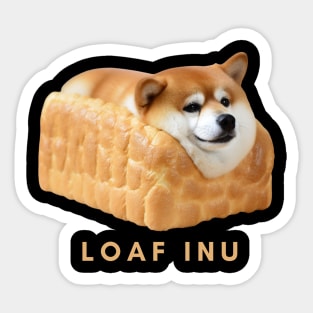 Loaf Inu Shiba Sticker